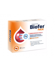 Biofer Folic - 60 tabletek - miniaturka zdjęcia produktu