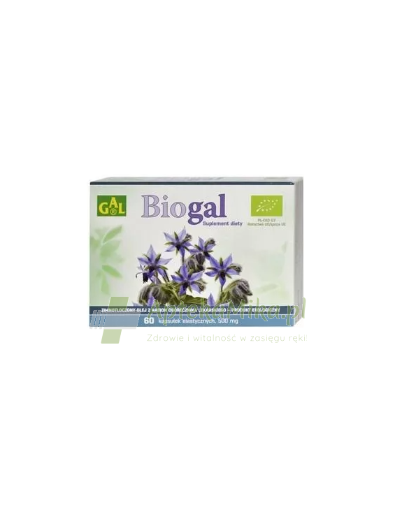 Biogal olej z ogórecznika lekarskiego - 60 kapsułek