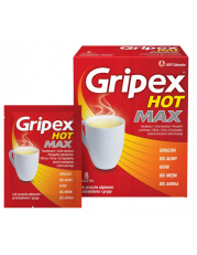 Gripex Hot Max - 8 saszetek - miniaturka zdjęcia produktu