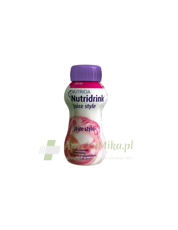 Nutridrink Juice Style truskawkowy - 1 x 200ml