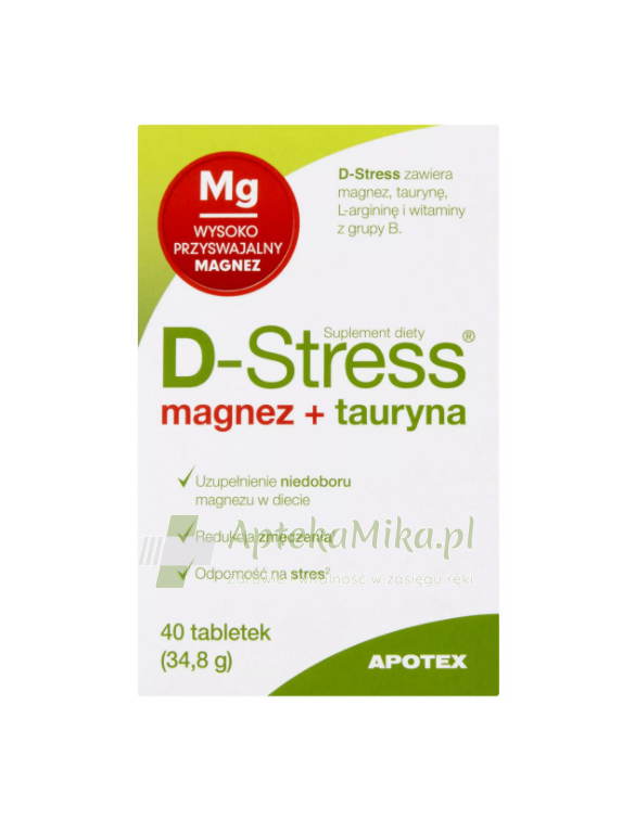 D-Stress - 40 tabletek