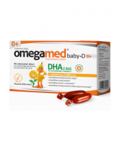 Omegamed Baby+D - 30 kapsułek twist-off - miniaturka zdjęcia produktu