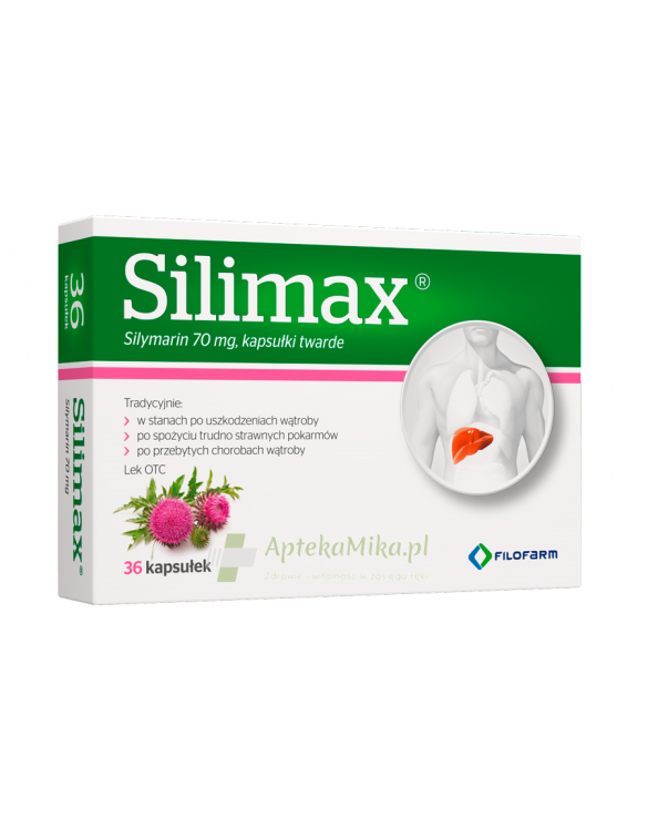 Silimax 70 mg - 36 kapsułek