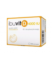 Ibuvit D3 4000 - 90 kapsułek - miniaturka zdjęcia produktu
