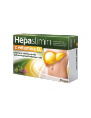 Hepaslimin z witaminą D3 - 30 tabletek - miniaturka zdjęcia produktu