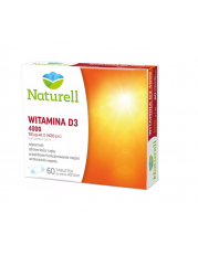 NATURELL Witamina D3 4000 - 60 tabletek do ssania