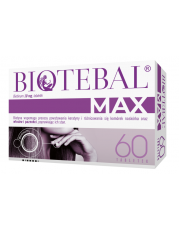 Biotebal Max 10 mg - 60 tabletek - miniaturka zdjęcia produktu