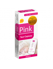 PINK Test ciążowy płytkowy - 1 szt.