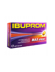 Ibuprom max sprint 400 mg - 40 kapsułek - miniaturka zdjęcia produktu