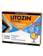 Litozin Kolagen - 30 tabletek - miniaturka zdjęcia produktu