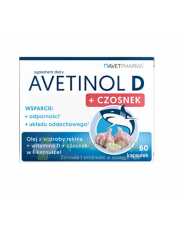 Avetinol D + Czosnek - 60 kapsułek - zoom