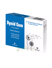 Dynid Gem 5 mg - 10 tabletek - zoom