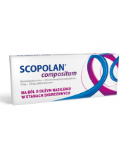 Scopolan compositum - 10 tabletek - miniaturka zdjęcia produktu