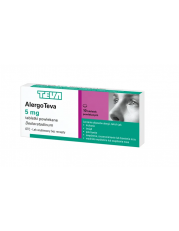AlergoTeva 5mg - 10 tabletek powlekanych