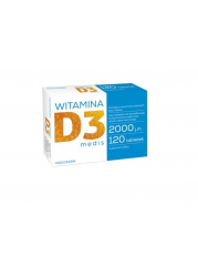 Witamina D3 medis - 120 tabletek - miniaturka zdjęcia produktu