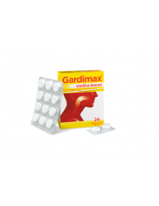 Gardimax medica lemon - 24 tabletki do ssania