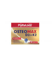 Osteomax D3+K2 - 60 tabletek