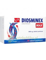Diosminex Max 1000 mg  - 60 tabletek - zoom