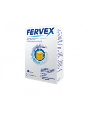 Fervex 0,5g+0,2g+0,025g - 8 saszetek o smaku cytrynowym