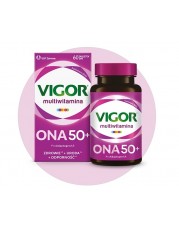 Vigor multiwitamina ONA 50+  - 60 tabletek - miniaturka zdjęcia produktu