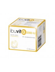 Ibuvit D3 2000 - 90 kapsułek miękkich - miniaturka zdjęcia produktu