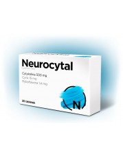 Neurocytal - 20 tabletek powlekanych - miniaturka zdjęcia produktu