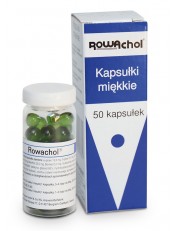 Rowachol - 50 kapsułek miękkich - miniaturka zdjęcia produktu