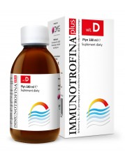 Immunotrofina plus wit. D, płyn - 180 ml - miniaturka zdjęcia produktu