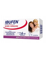 Ibufen 200mg - 5 czopków doodbytniczych - zoom