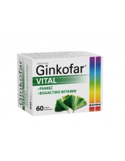 Ginkofar® Vital - 60 tabletek powlekanych - miniaturka zdjęcia produktu