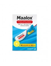 Maalox zawiesina doustna - 20 saszetek - miniaturka zdjęcia produktu