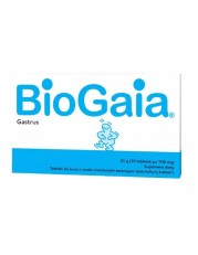 BioGaia Gastrus o smaku mandarynkowym - 30 tabletek do żucia