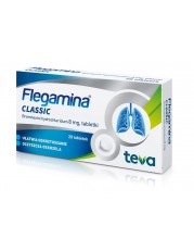 Flegamina Classic 8 mg - 20 tabletek - miniaturka zdjęcia produktu