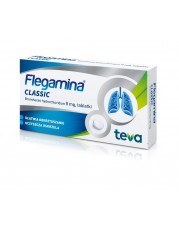 Flegamina Classic 8 mg - 40 tabletek - miniaturka zdjęcia produktu