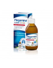 Flegamina Classic Junior 2 mg/5ml o smaku truskawkowym syrop - 200 ml - miniaturka zdjęcia produktu