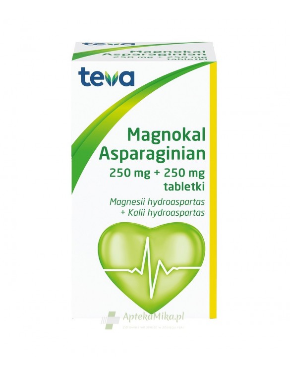 MagnoKal Asparaginian - 50 tabletek