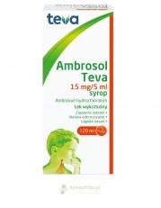 Ambrosol TEVA 0,015 g/5ml syrop - 120 ml - zoom