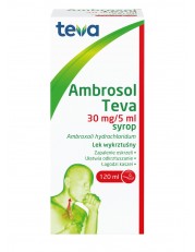 Ambrosol TEVA 0,03 g/5ml syrop - 120 ml - miniaturka zdjęcia produktu