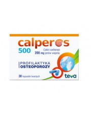 Calperos 500 - 30 kapsułek twardych - miniaturka zdjęcia produktu