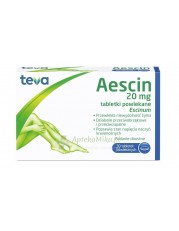 Aescin 20 mg - 30 tabletek - zoom