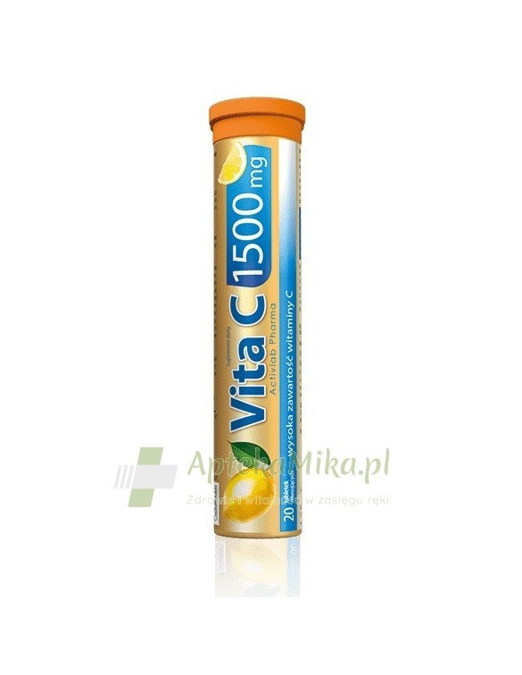 Vita C 1500 mg Activlab Pharma - 20 tabletek musujących