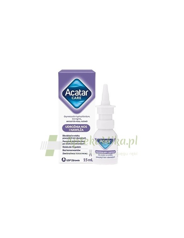Acatar Care 0,5 mg/ml, aerozol do nosa - 15 ml