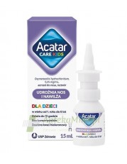 Acatar Care Kids 0,25 mg/ml aerozol do nosa - 15 ml - zoom