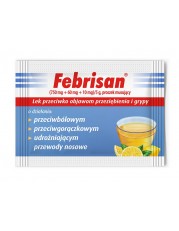 Febrisan 750 mg + 60 mg + 10 mg - 12 saszetek - miniaturka zdjęcia produktu