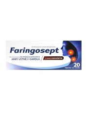 Faringosept - 20 tabletek do ssania - miniaturka zdjęcia produktu