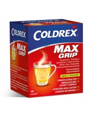 Coldrex MaxGrip (1000 mg + 10 mg + 40 mg) - 14 saszetek - miniaturka zdjęcia produktu