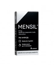 Mensil 25 mg - 8 tabletek do rozgryzania i żucia