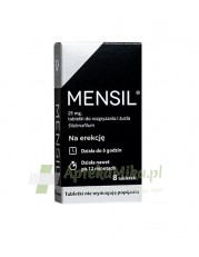 Mensil 25 mg - 8 tabletek do rozgryzania i żucia - zoom