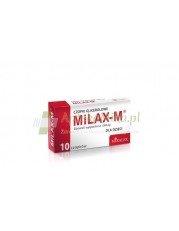 MiLAX-M Czopki glicerolowe dla dzieci 1,5g - 10 czopków doodbytniczych - zoom