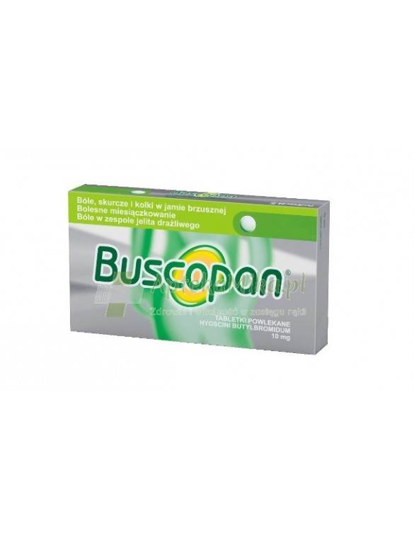Buscopan 10 mg - 20 tabletek powlekanych